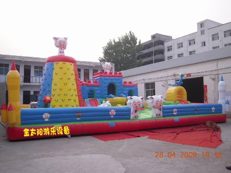 供应北京大型充气滑梯儿童大滑梯大型充气玩具大型充气滑梯