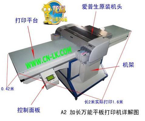 机械面板打印机供应机械面板打印机金属机械面板彩色印花机金属上彩色印刷设备