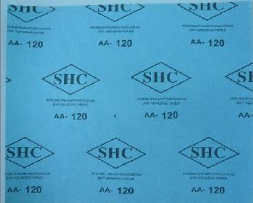 供应蓝纸SHC砂纸、白纸SHC干磨砂纸