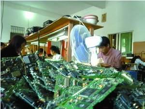 高价回收电子元器件电路板回收