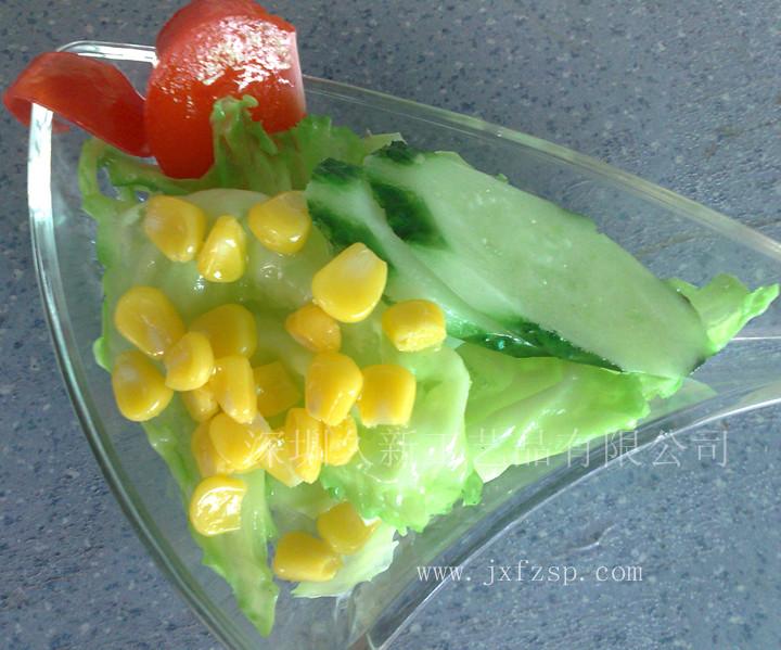 西餐食品模型法式水果沙拉批发