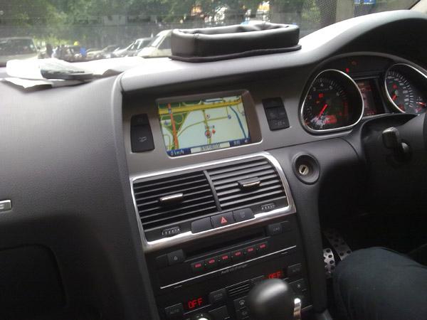 奥迪Q7安装GPS导航批发