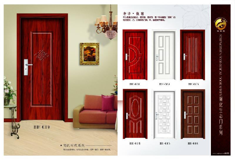 供应福州工程门-实木复合烤漆别墅套装门图片