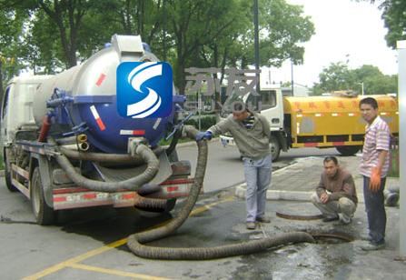 公司服务绍兴柯桥抽粪，柯桥清理垃圾废水服务公司图片