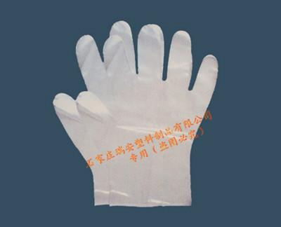 供应透明色白色一次性塑料薄膜手套多少钱