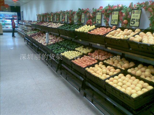 深圳市超市蔬菜摆放架单价厂家供应超市蔬菜摆放架单价