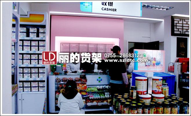 深圳市西安药店货架厂家供应西安药店货架