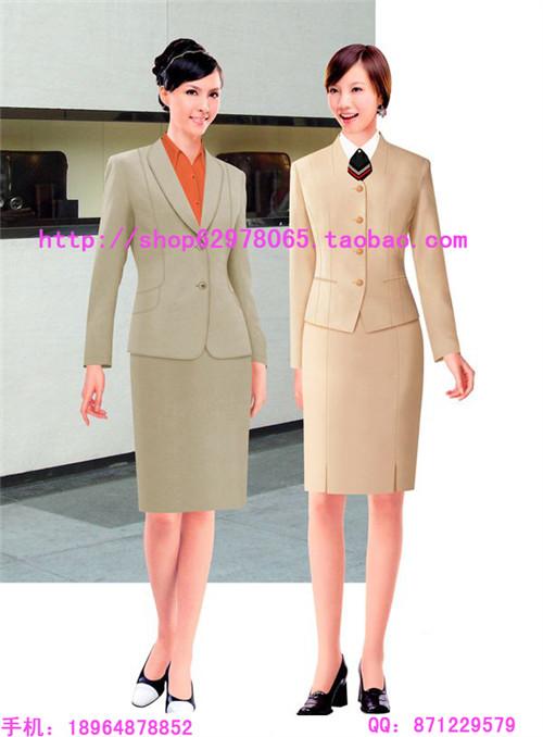 供应最新款女式职业装 OL时尚职业装 西装 西服 女套装 工作服