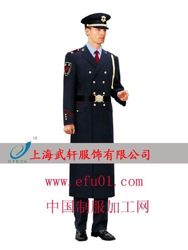 上海市冬季保安呢子大衣厂家