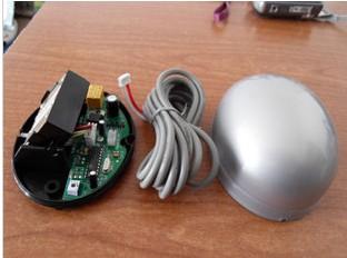 供应供应自动门配件圆形微波感应器平移门感应头传感器感自动门传感器图片