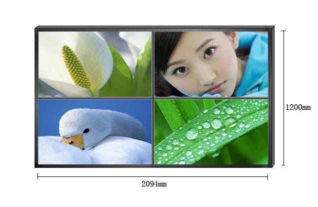 供应LCD液晶拼接46寸2X2三星DID液晶拼接电视墙图片