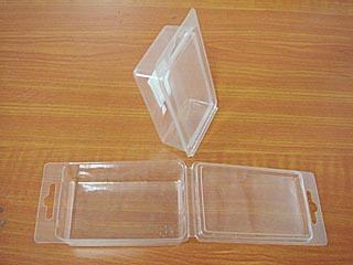 供应PVC透明吸塑折盒，哪里有吸塑折盒图片