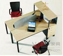 供应订做隔断办公桌，板式办公桌，板式办公桌厂家006