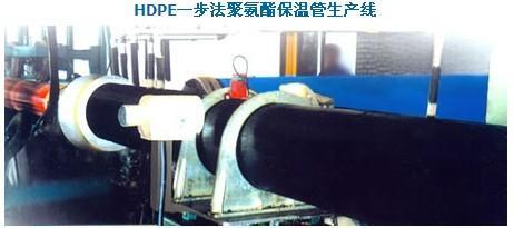 供应华亚HDPE一步法聚氨酯保温管设备