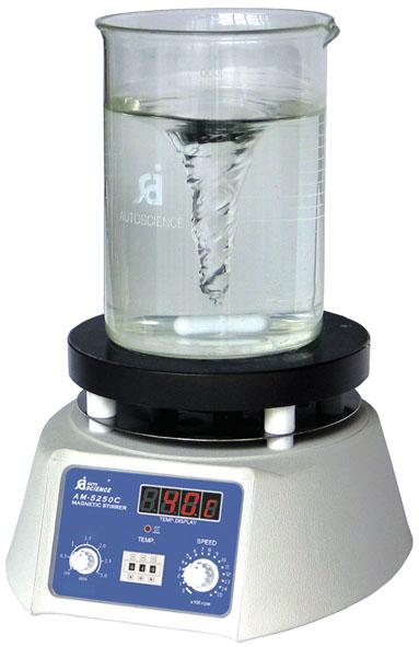 供应磁力搅拌恒温器，AM-5250C恒温磁力搅拌器图片