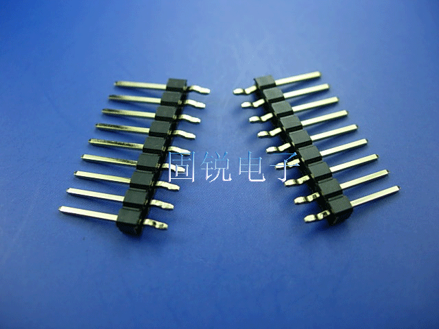 供应PH2.54MM 镀锡/镀金排针 排插连接器