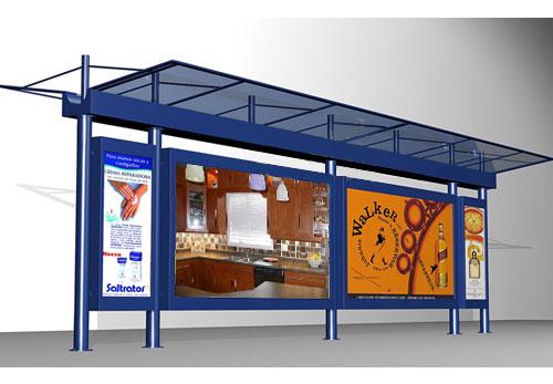 供应吉林公交站台工程吉林城区候车亭项目，长春艺术候车亭可以节能吗