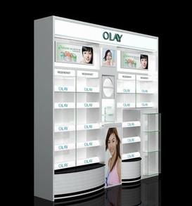 供应香港化妆品展示柜订做最好的厂家图片
