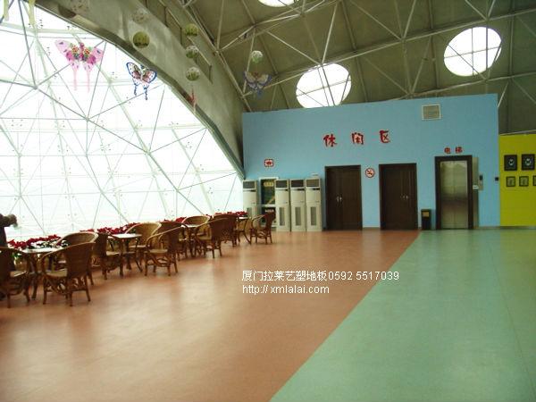 厦门市乒乓球室地板PVC地板厂家