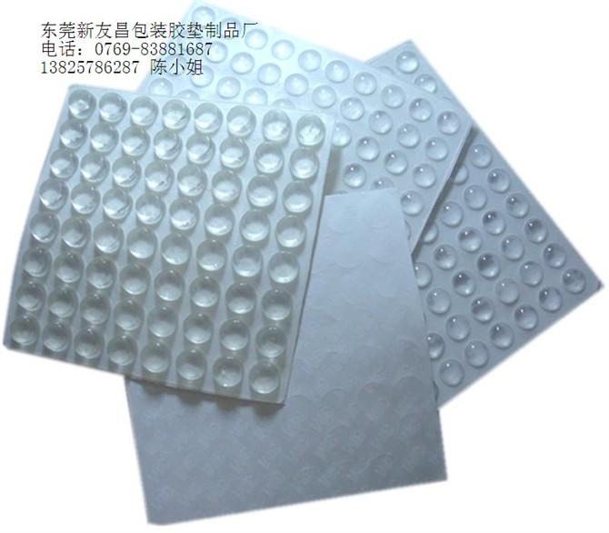 东莞市透明胶垫/半球形透明胶垫厂家