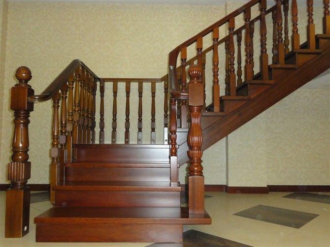 供应别墅楼梯定做，复式楼梯定做，实木楼梯加工，上海青浦楼梯