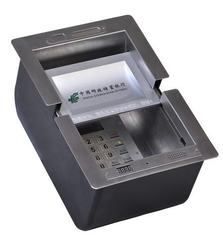 供应重庆邮政钱槽，重庆银行收银槽，密码收银槽，对讲点钞收银槽图片