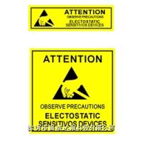 供应不干胶防静电警示标签，不干胶防静电警示标签生产商