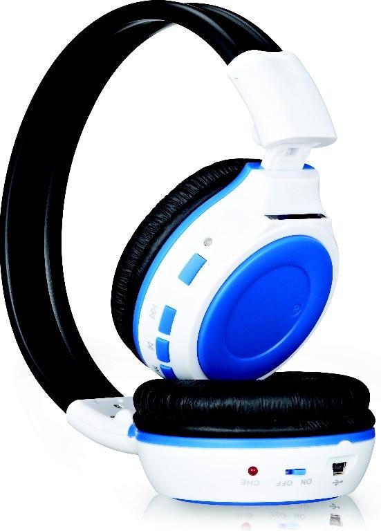 2011年最新时尚礼品插卡耳机，插卡无线耳机深圳红外无线耳机工厂图片