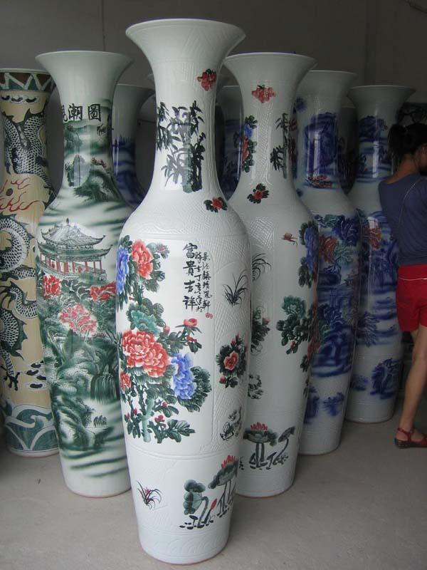 供应西安开业陶瓷大花瓶摆件图片