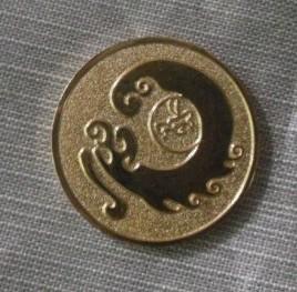 供应西安铜质纪念章，纯铜奖章