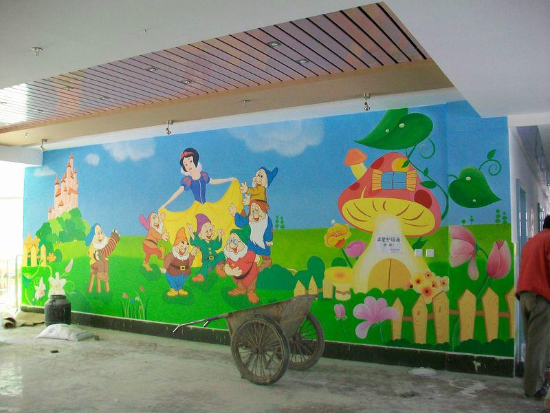 供应云南昆明幼儿园壁画施工彩绘绘制