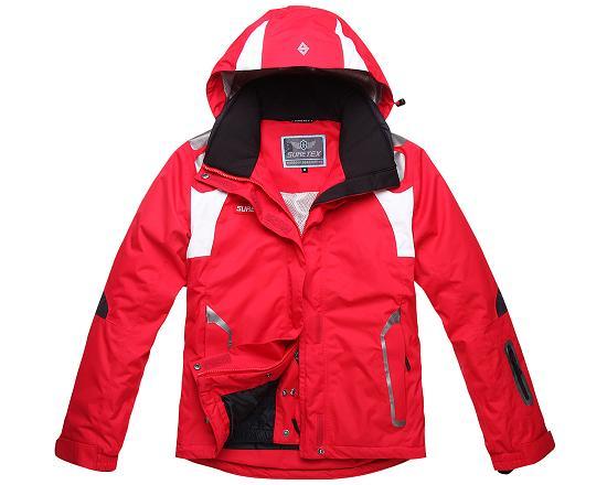 专业滑雪服定做，新款滑雪服，红色滑雪服，北京滑雪服厂家