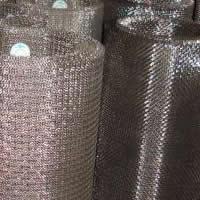 供应编织轧花网镀锌材质不锈钢材质