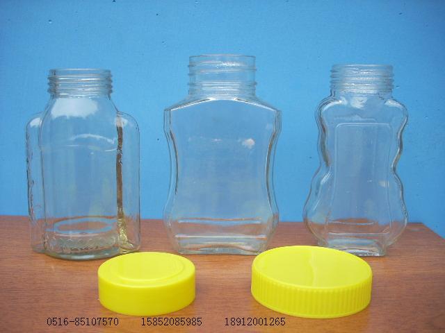供应玻璃瓶500毫升蜂蜜瓶图片