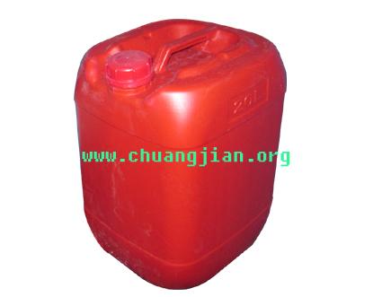  20L方形塑料桶 20升红色方形堆码桶 20升方形闭口化工桶 