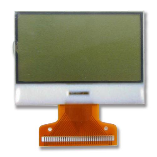 供应COG液晶显示屏12864点阵单色LCD低功耗液晶显示模块