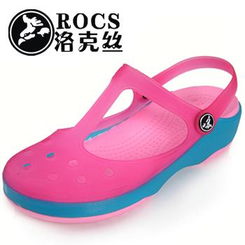 供应ROCS洛克丝女夏果冻鞋13790528552