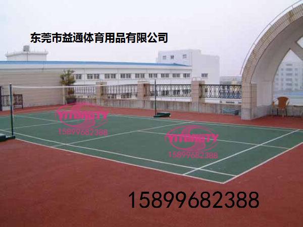 承接云南网球场施工云南篮球场施工批发
