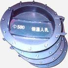 供应圆形保温人孔,GD87标准焊接堵头厂家,不锈钢喇叭口图片