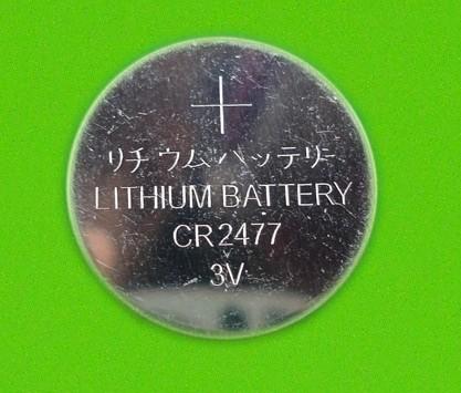 工厂直销扣式CR2477电池制造批发