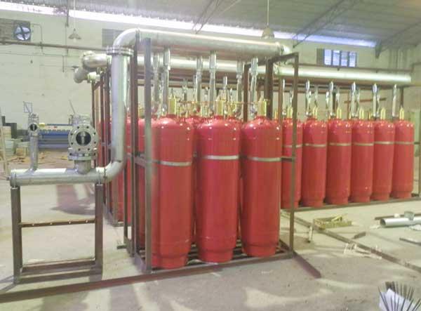 供应杭州柜式七氟丙烷气体灭火装置，机州气体厂家，杭州气体充装。