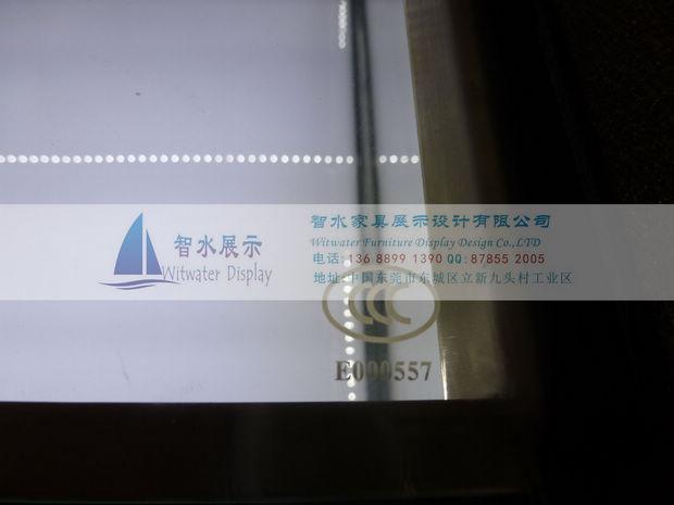 供应最新款中国电信手机展示柜台铁柜
