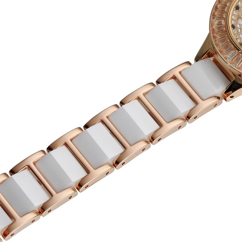 深圳市时来运转陶瓷女式手表厂家热销款女表 时来运转陶瓷女王手表 时装手表 女士手表 给您好运