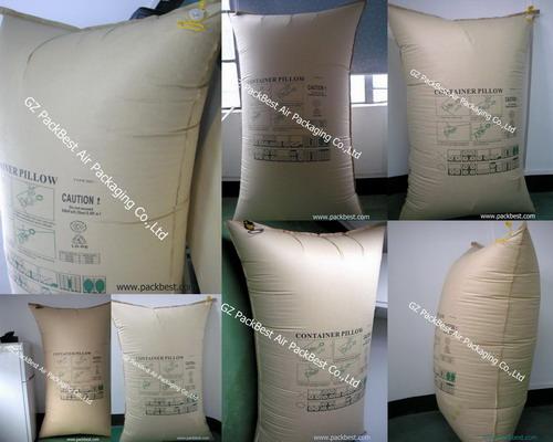 供应固定货物防止移动集装箱充气袋 牛皮纸充气袋 充气袋厂家 充气袋图片