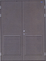 供应变电所钢质大门 带百叶钢质防火门 特种钢大门图片