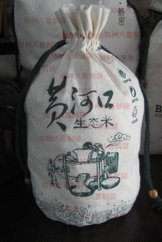 生态大米袋-大米布袋-米包装袋销售
