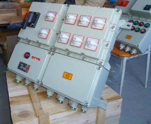 供应铝合金防爆动力配电箱，BXD51，BXD52
