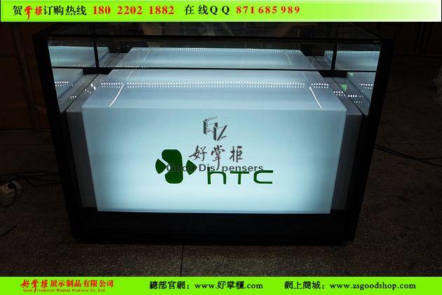 供应新款HTC手机展示柜台生产厂家 佛山HTC柜台 HTC手机柜
