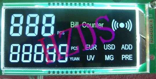数钞机点钞机LCD液晶显示屏开发批发