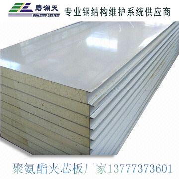 杭州聚氨酯PU夹芯板墙面板价格批发